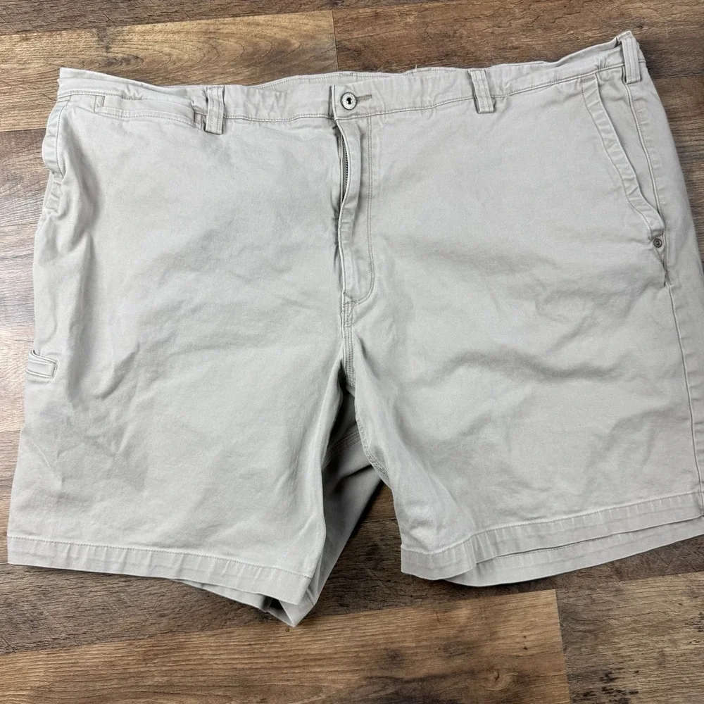 Duluth Flex Ballroom Khaki Shorts Mens 48 Relaxed Fit Beige Stretch Workwear‎ 8